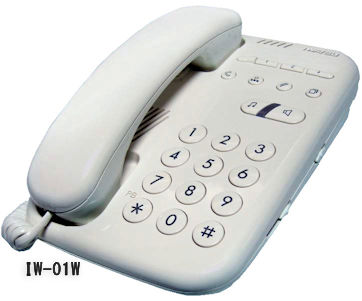 岩崎通信機製　単独内線電話機　IW-01W